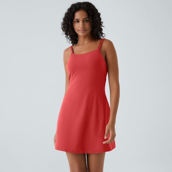 Double Straps 2-Piece Dance Active Dress | Halara - Picture 1 of 5